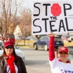 Stop the Steal placard