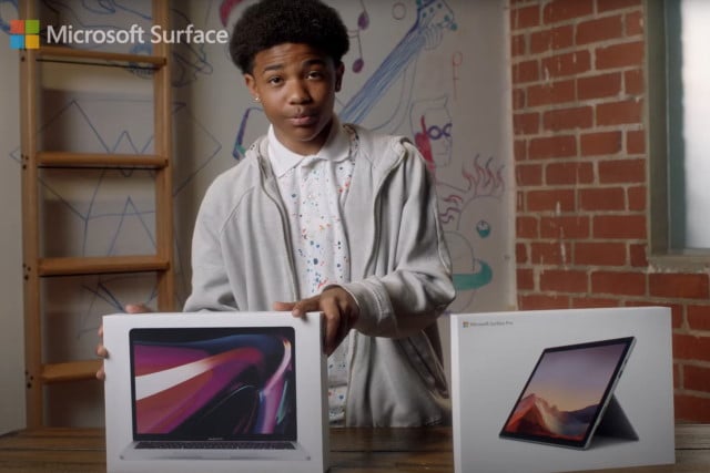 Microsoft Ad Claims The Surface Pro 7 Is A Better Choice Than A Macbook Pro Betanews