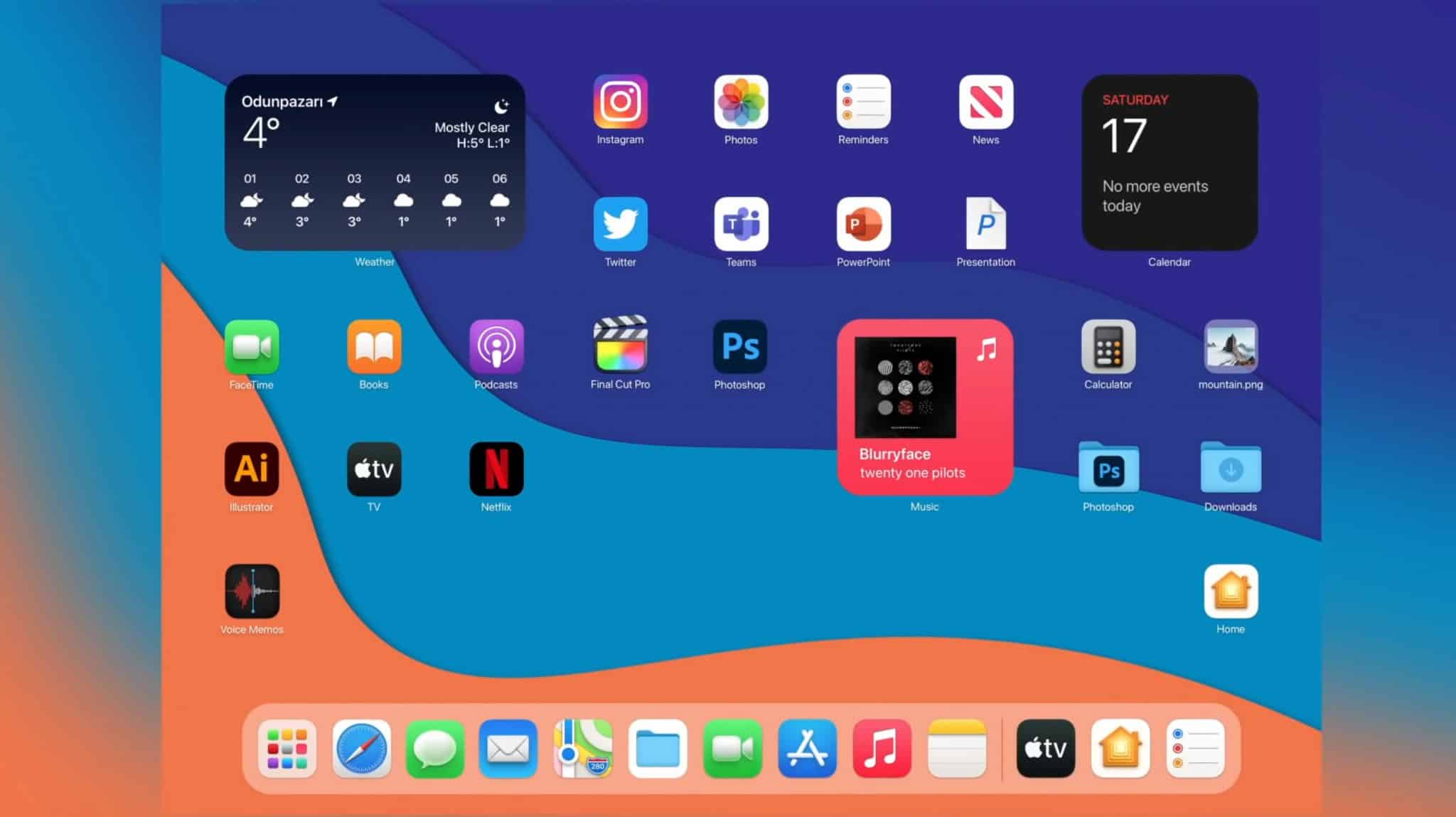 Обои ipados 15