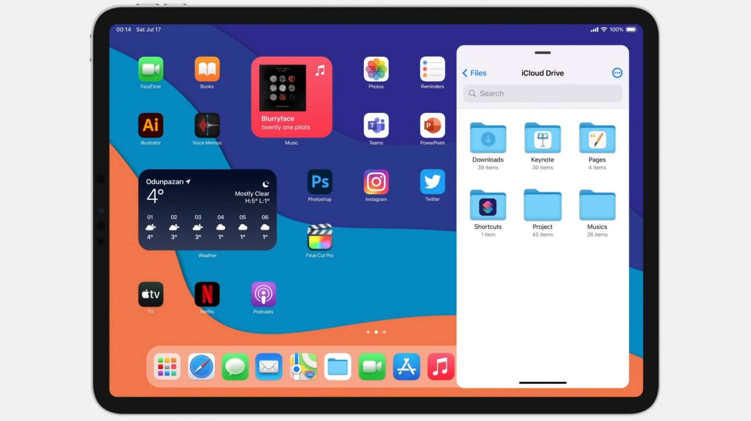 Обои ipados 15