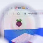 Raspberry Pi site through magnifying glass