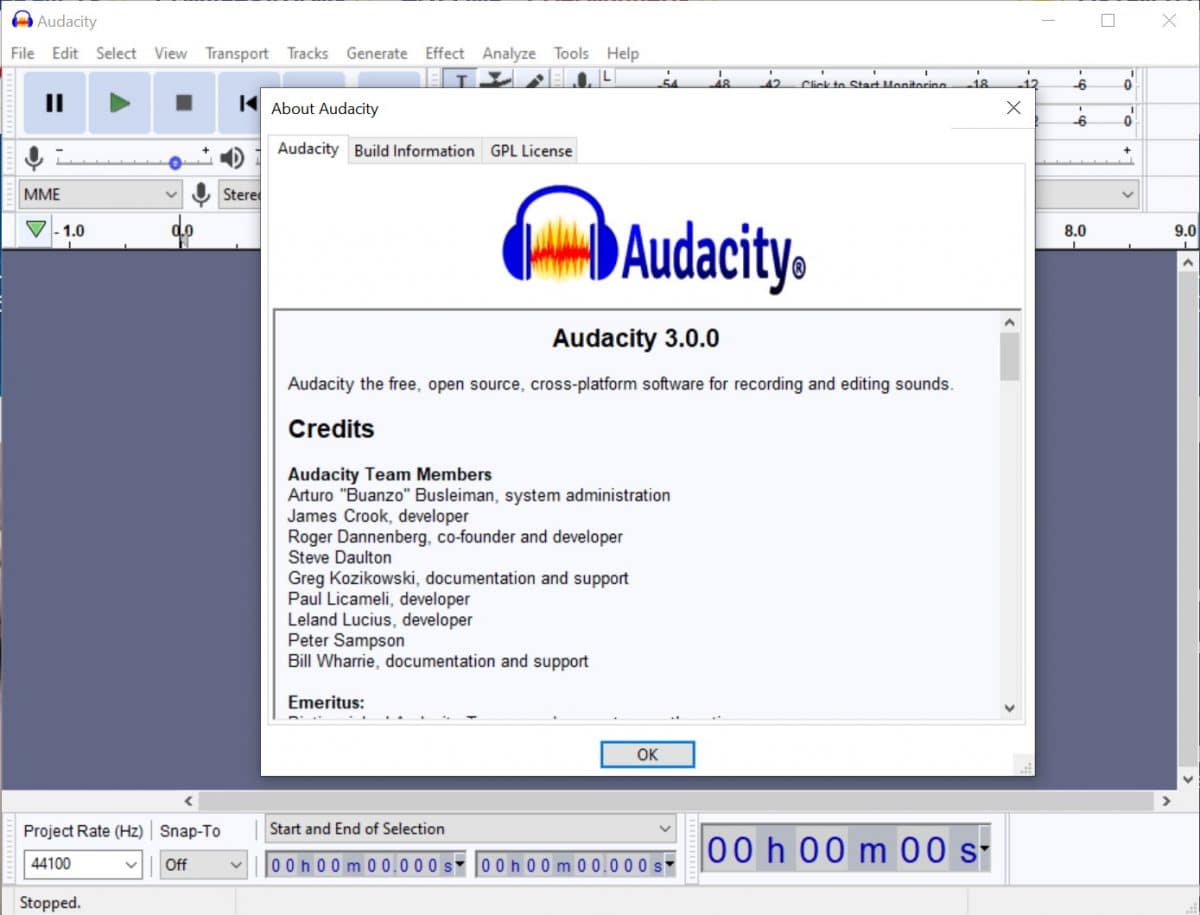 audacity 3.0 manual