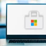 Microsoft Store on laptop