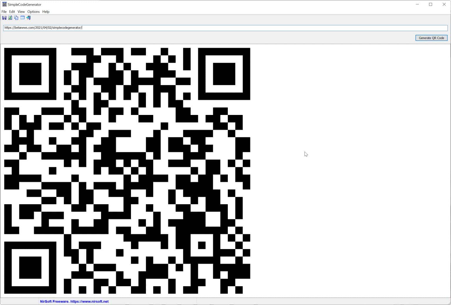 qr code link to my website