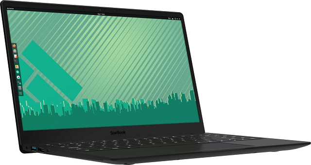 Star Labs StarBook Mk V laptop for sale with Linux Mint, Ubuntu