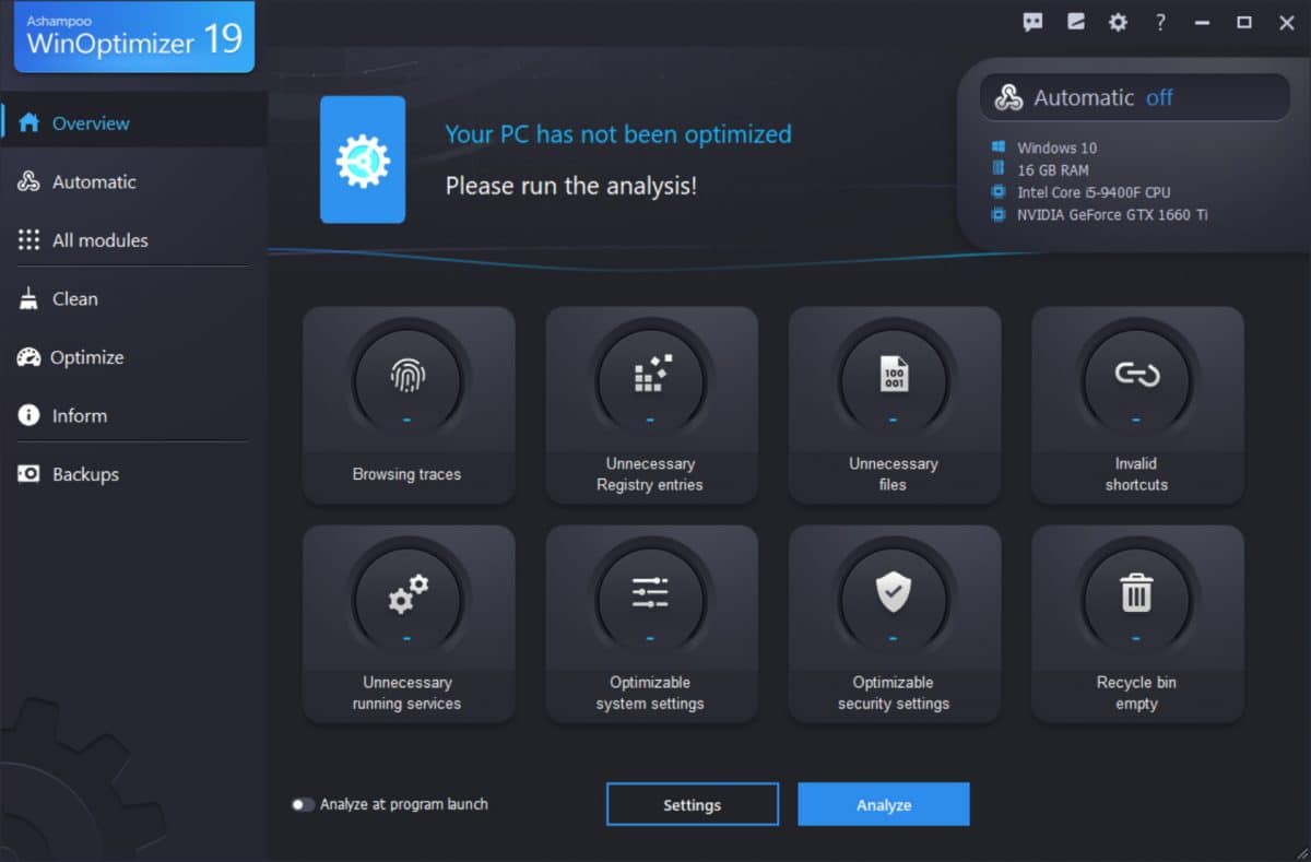 is ashampoo winoptimizer free is ashampoo winoptimizer free