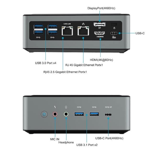 MINISFORUM HM80 mini PC has AMD Ryzen 7 4800U APU with Radeon