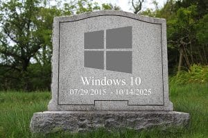 Microsoft says it will stop supporting Windows 10 in 2025