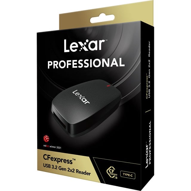 Lexar launches Professional CFexpress Type B USB 3.2 Gen 2x2 Reader