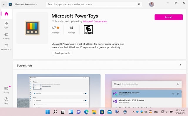 Microsoft PowerToys 0.72 for android download