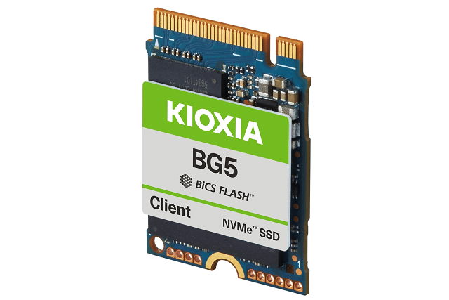 KIOXIA BG5 PCIe 4.0 SSD is compatible with Microsoft Surface Pro 8 