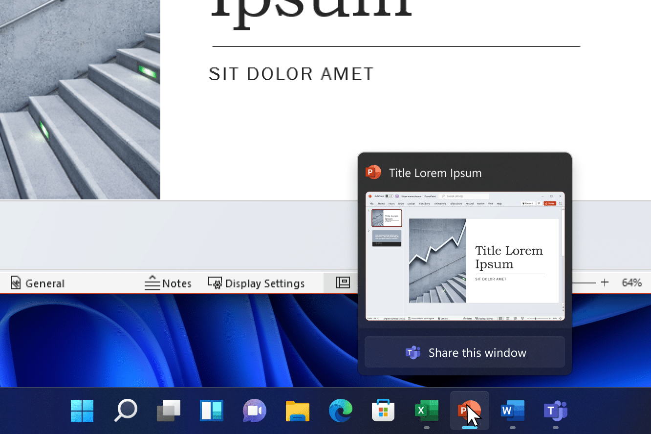 Microsoft releases Windows 11 Build 22499 with new taskbar sharing feature