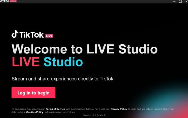 TikTok LIVE Studio