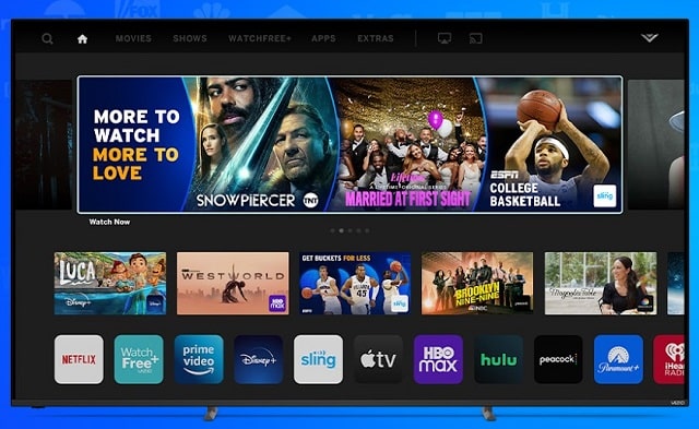 sling tv app on vizio smart tv