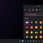 Windows 11 Emoji Panel