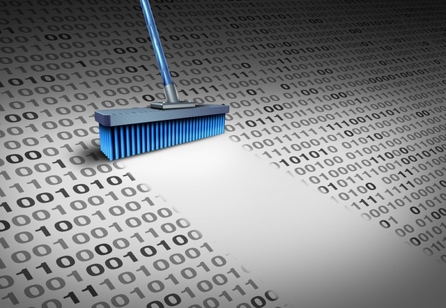 Sweep away data