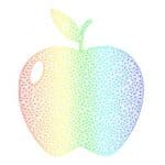 Rainbow apple