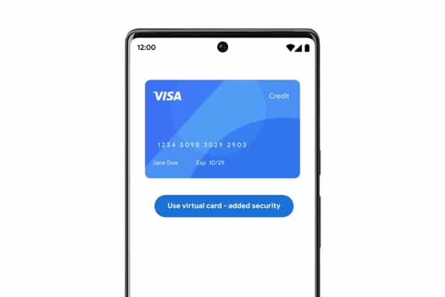 Virtual credit card