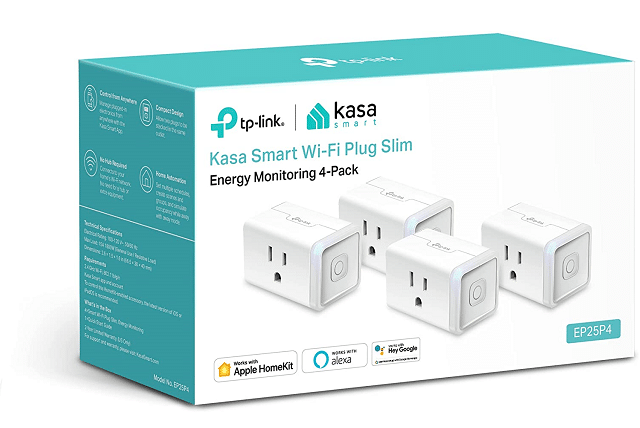 TP-Link - Kasa Smart WiFi Plug Slim with Energy Monitoring