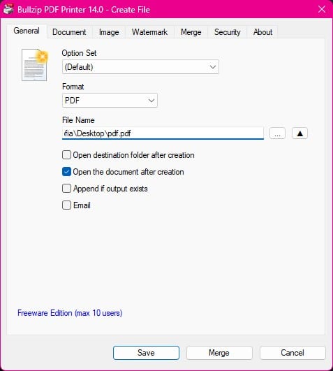Bullzip PDF Printer 14 makes it easier to create PDFs just about application | BetaNews