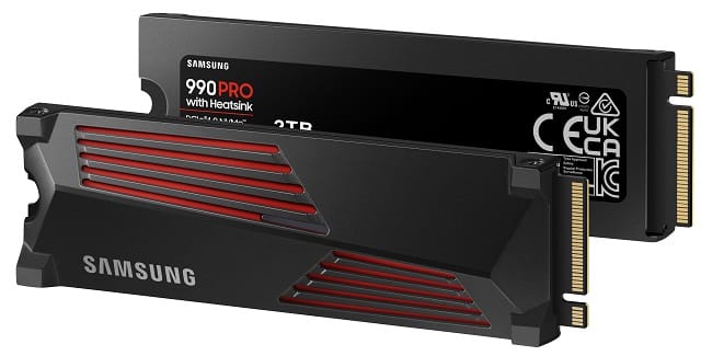 SAMSUNG 990 PRO With Headsink 1 To SSD NVMe M.2 PCIe 4.0 7450 Mo/S -  Algiers Algeria