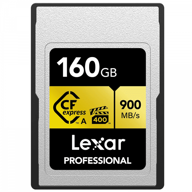 Lexar releases Professional GOLD Series CFexpress Type A card and USB 3.2 Gen 2 reader