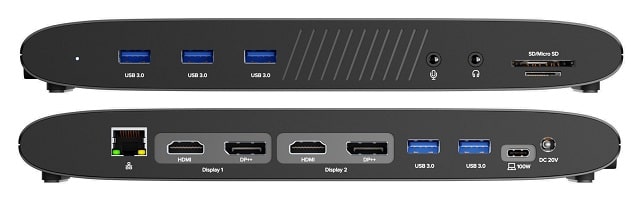 Plugable USB-C Docking Station, Dual 4K Monitors, 100W Laptop Charging –  Plugable Technologies