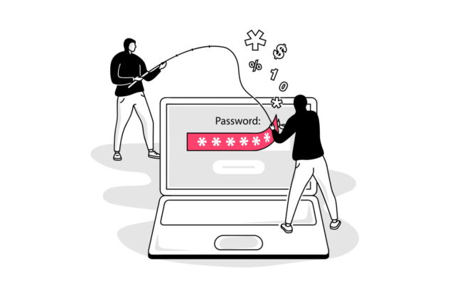 Stealing passwords