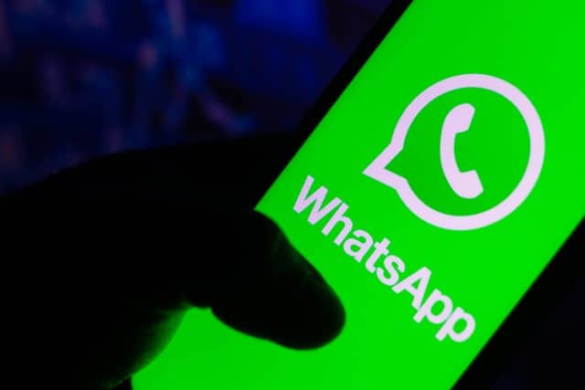 WhatsApp di smartphone