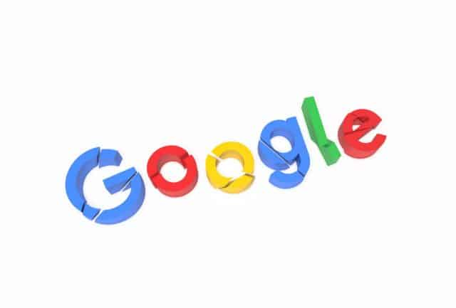 Broken Google logo
