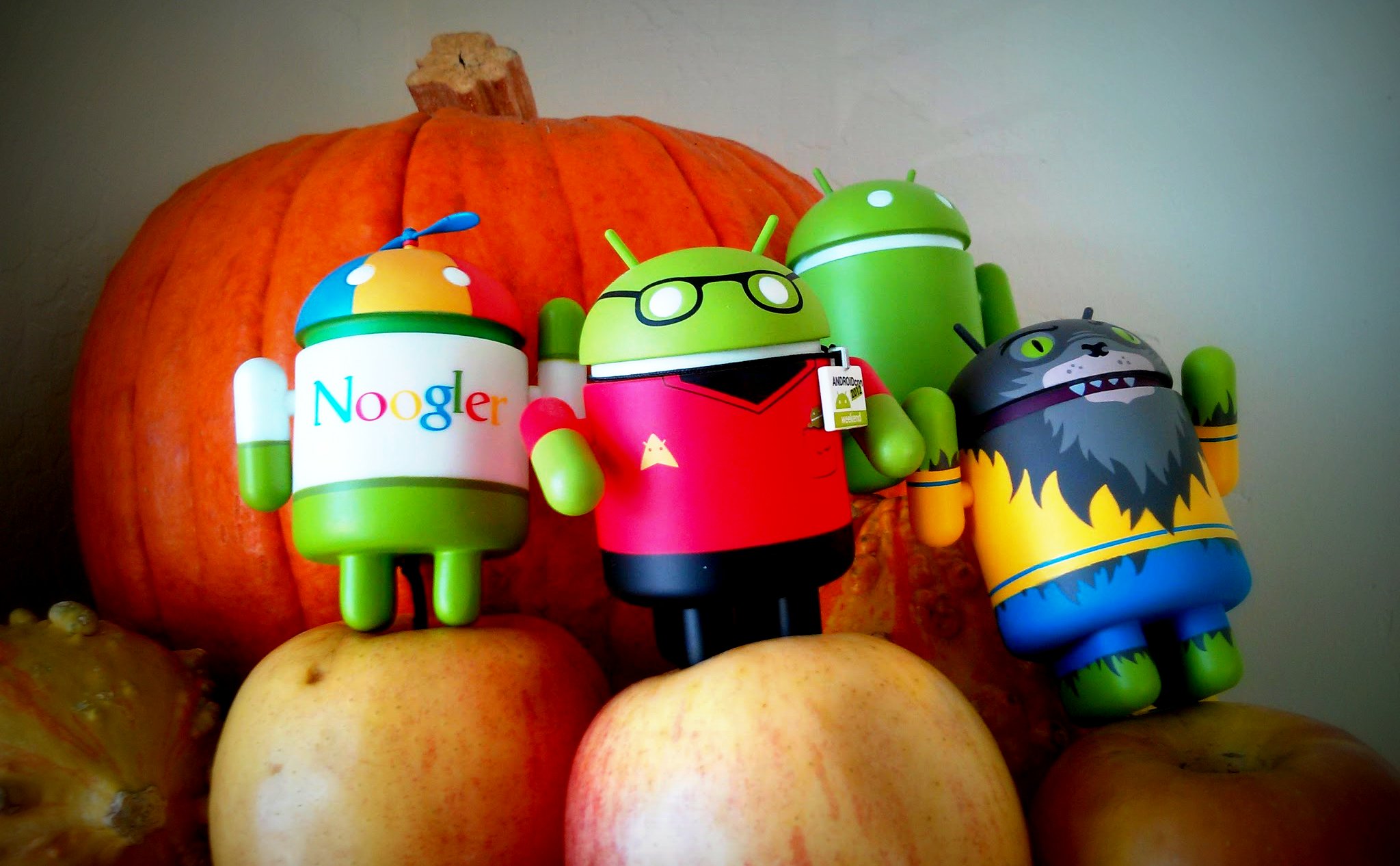 Android Collectibles pumpkin thanksgiving