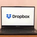Dropbox on laptop