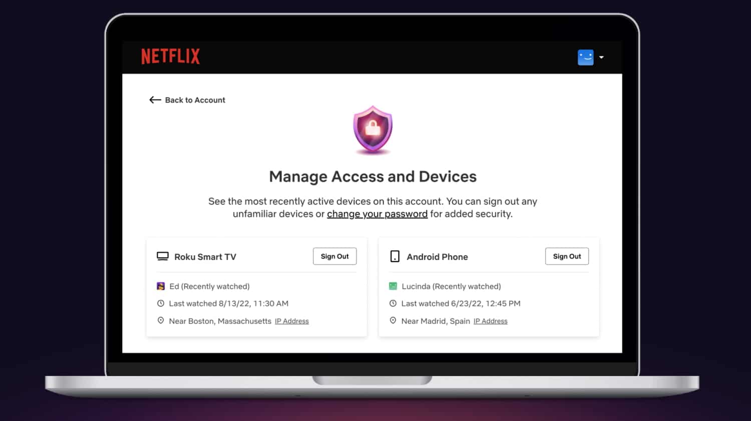 Netflix Launches Manage Access And Devices Feature To Let You Kick Devices From Your Account