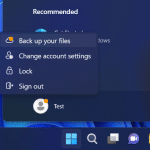 Windows 11 Start menu ads