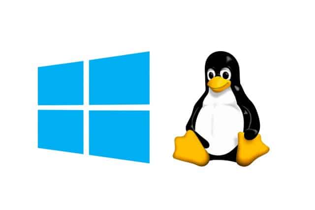 Logo Windows dan Linux
