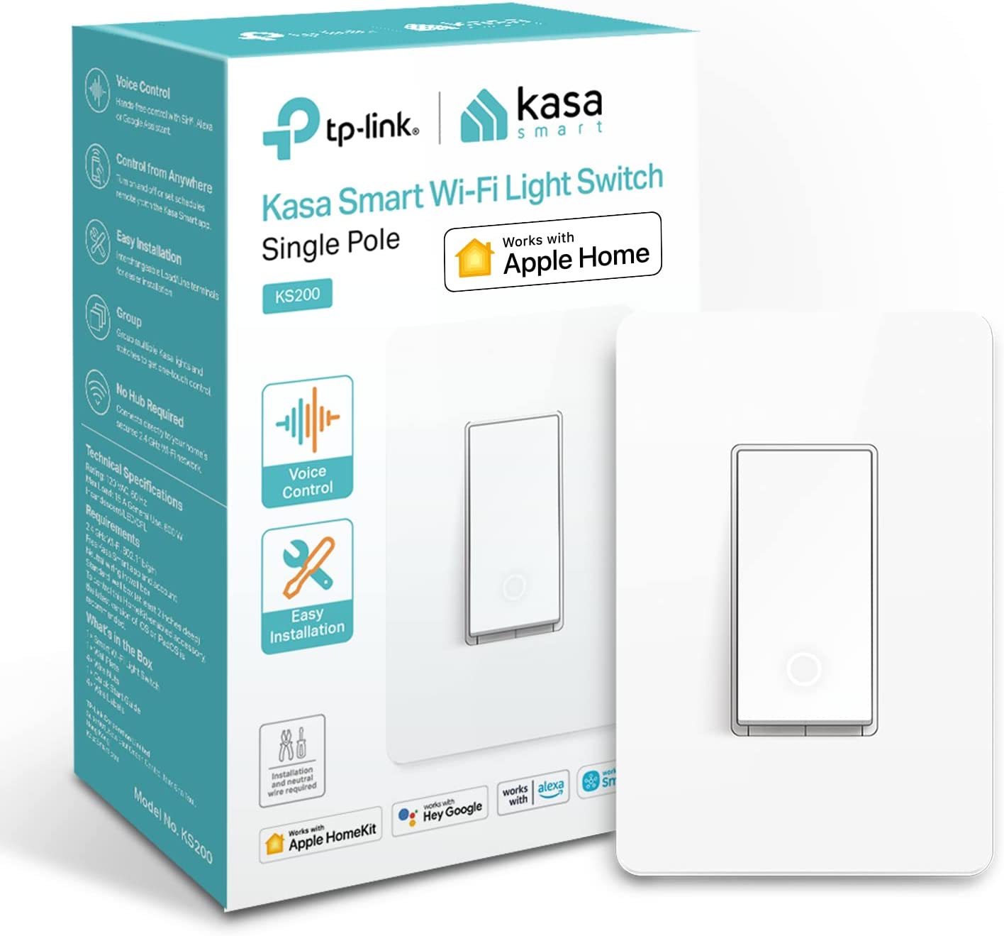 TP-Link launches Kasa KS200/KS220 smart light switches and EP40A outdoor  plug