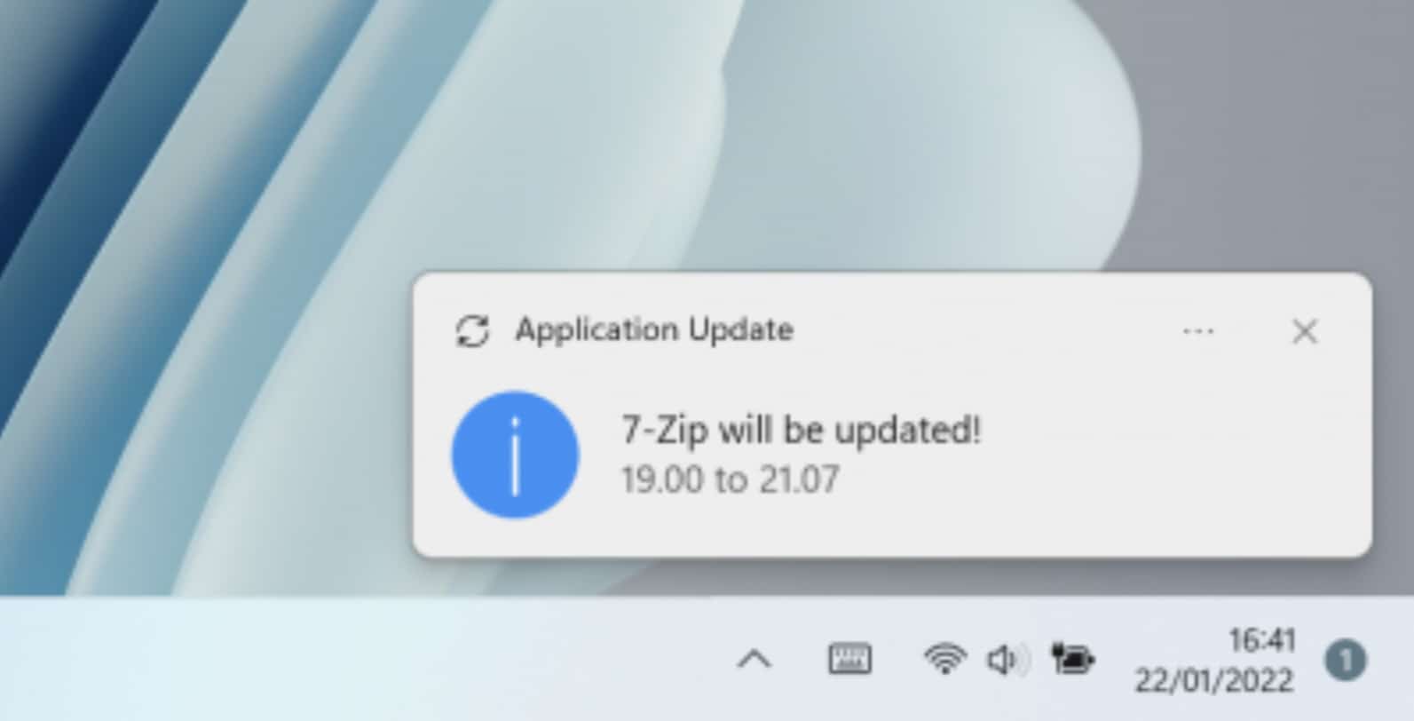 Update exclusive