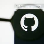 GitHub logo under magnifying glass