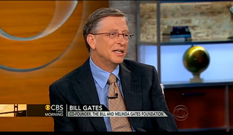 Gates CBS This Morning