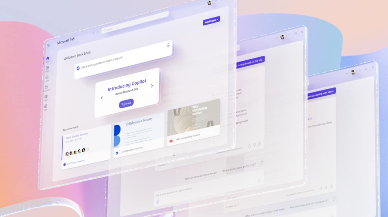 Experience an entirely new way of working with ai powered microsoft 365 