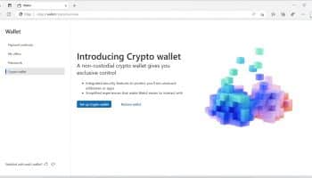 Microsoft Edge crytpo wallet