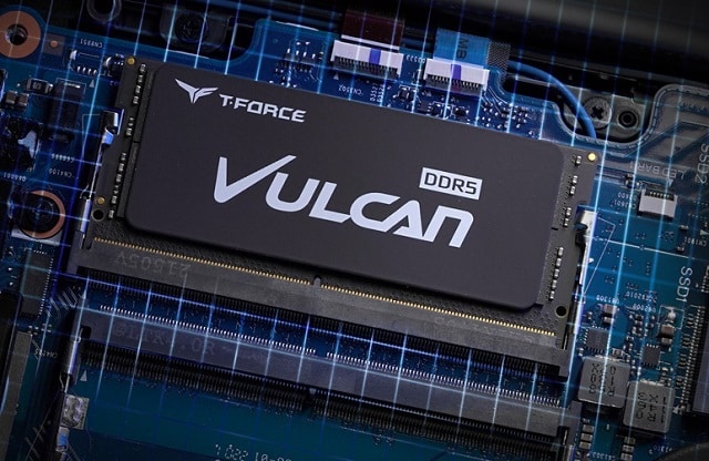 TEAMGROUP launches T-FORCE VULCAN SO-DIMM DDR5 gaming RAM