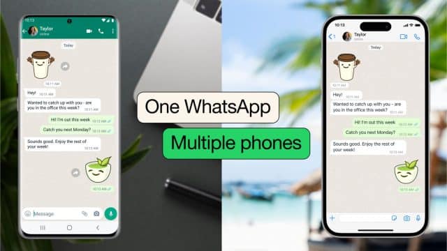 WhatsApp multi-phone