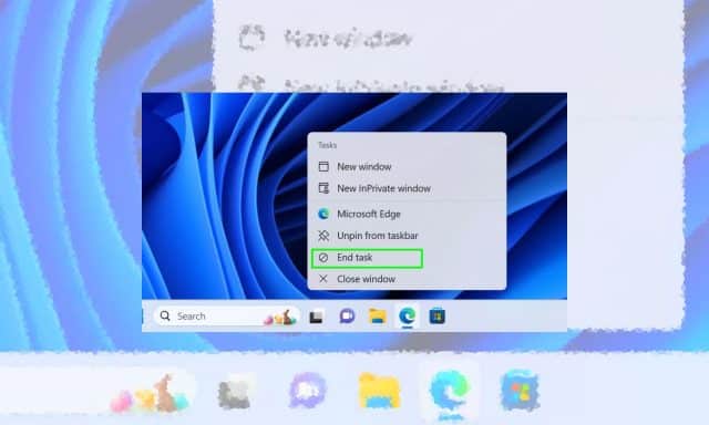 Microsoft is making it easier to terminate unresponsive apps in Windows 11 with new End Task option