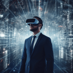 Businessman-in-metaverse