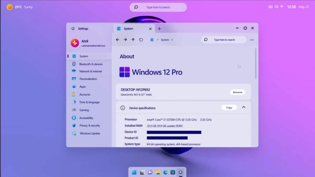 Watch windows 12 being installed