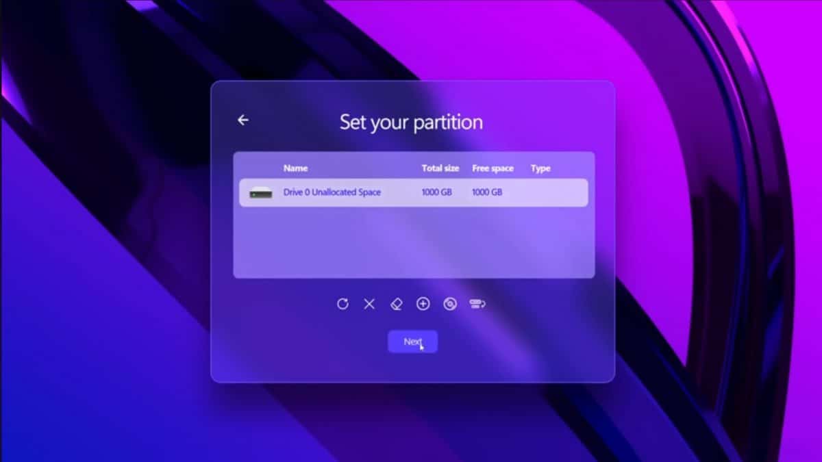 Watch Windows 12 being installed