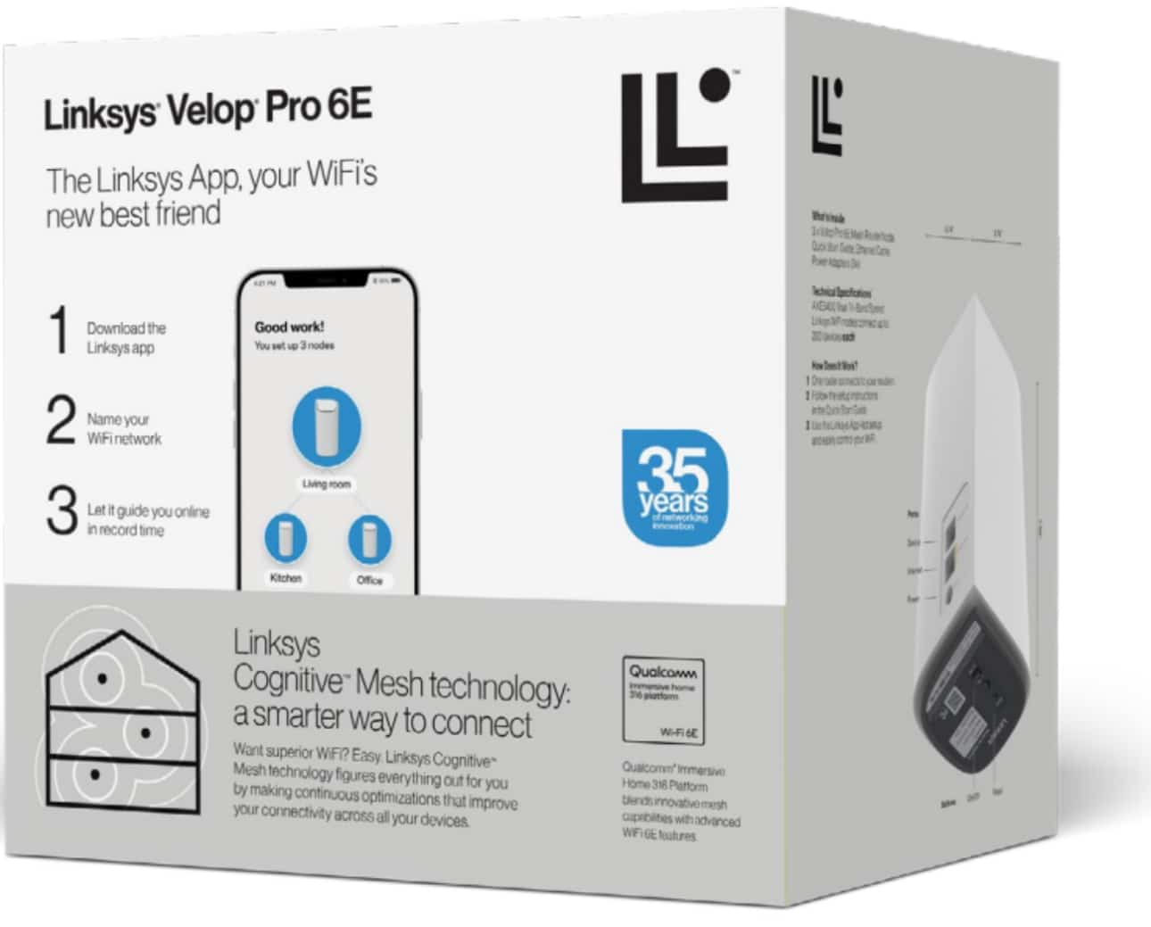 Linksys Launches Velop Pro 6E Tri-Band Mesh Wi-Fi System