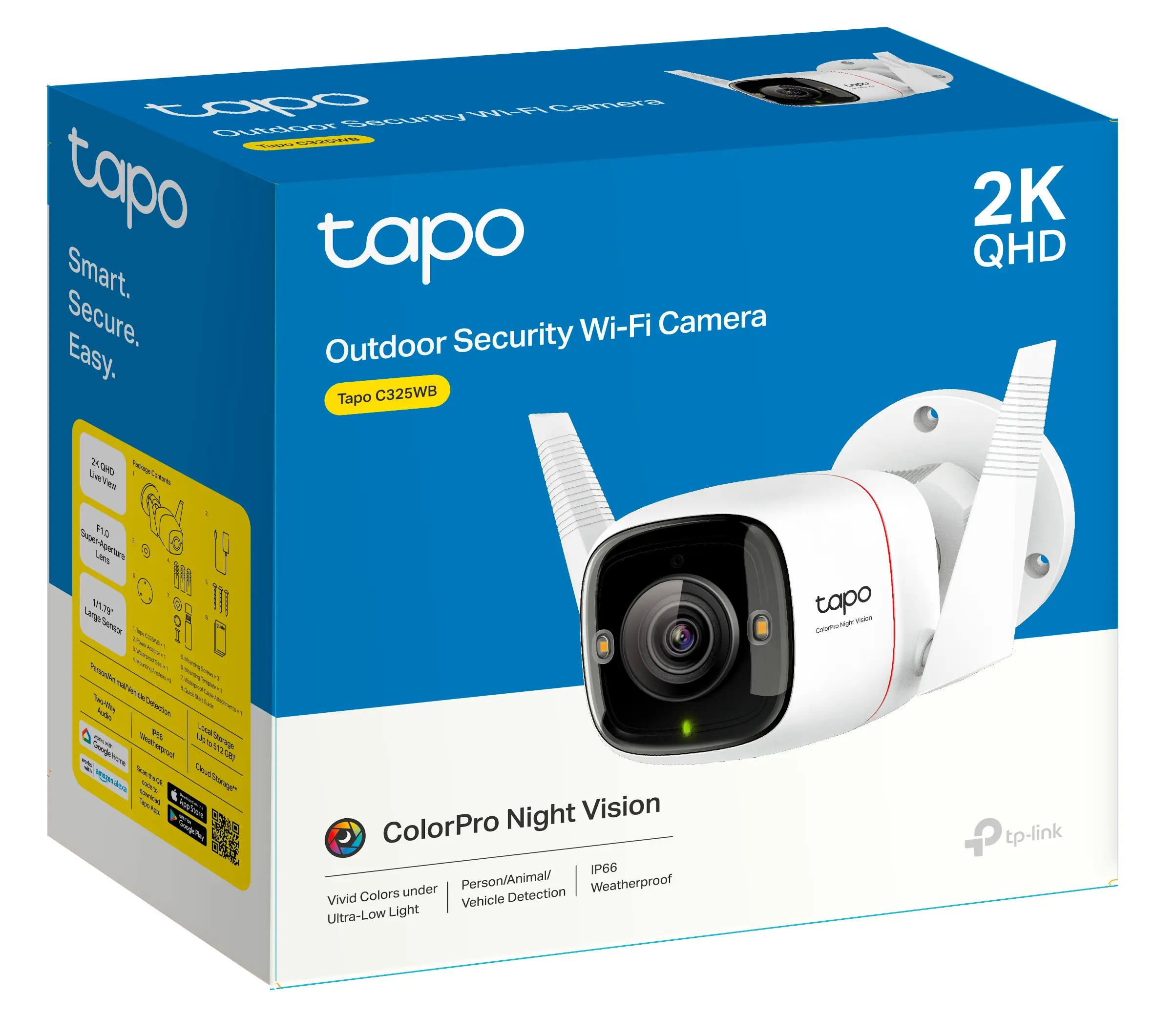 TP-Link Outdoor Security Wi-Fi Camera Tapo C325WB