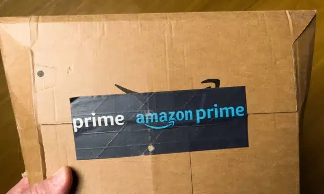 Amazon Prime packing tape